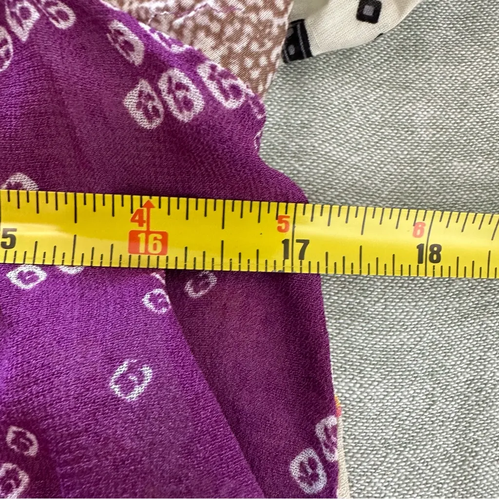 Zara Patterned Boho Bolero Open Cardigan Size XS-S - Image 5