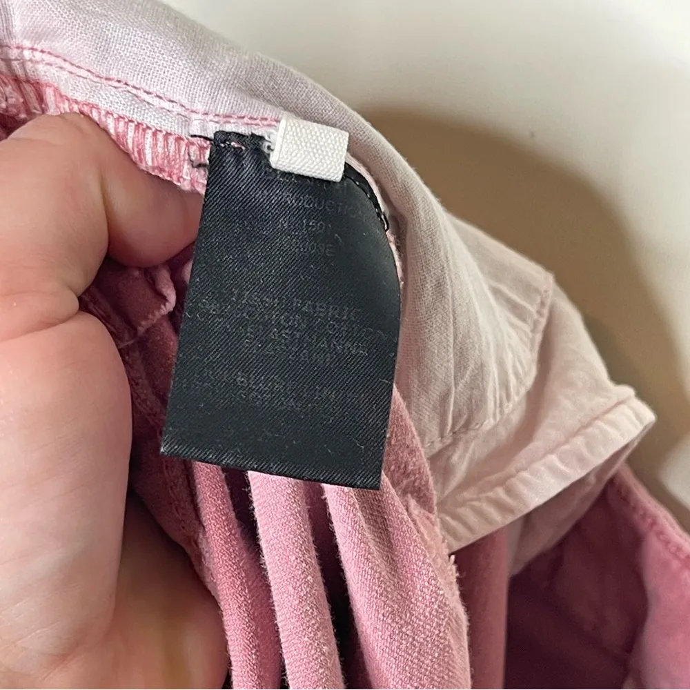 ISABEL MARANT ANYREE PINK COTTON VELVET PANT sz 44 US 12 - Image 8