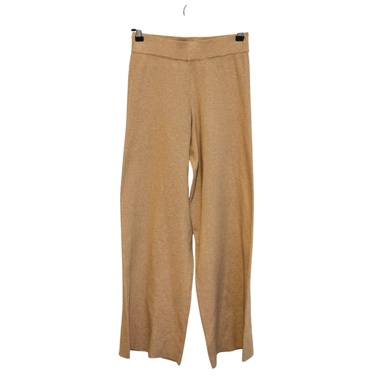 NWT Marled Minimalist Wide Leg Lounge Pants XS Soft Cozy Quiet Luxury Neutral Tan - Image 2