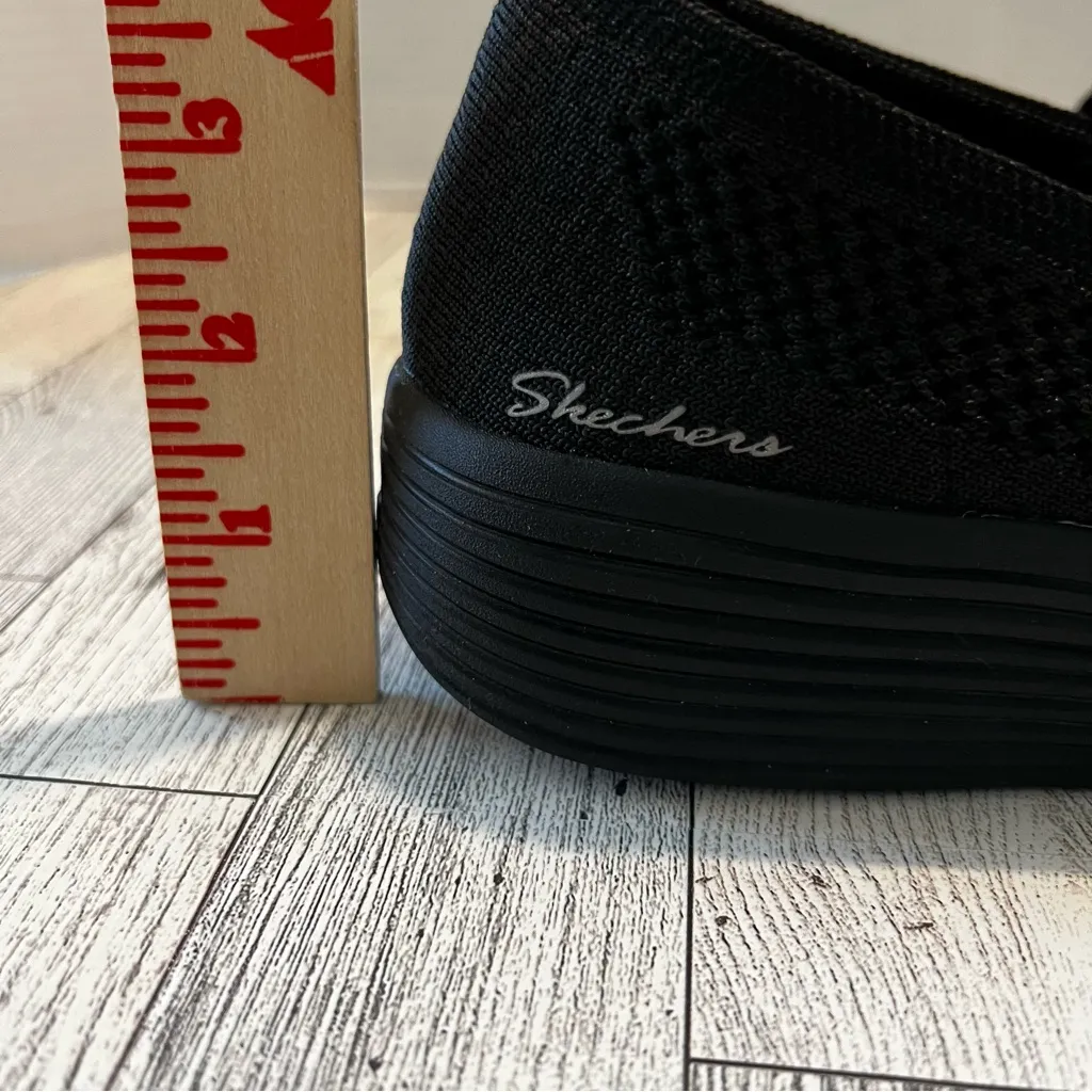 SKECHERS Relaxed Fit Arch Fit Laguna Adore Her Black Sneaker size 6M - Image 9