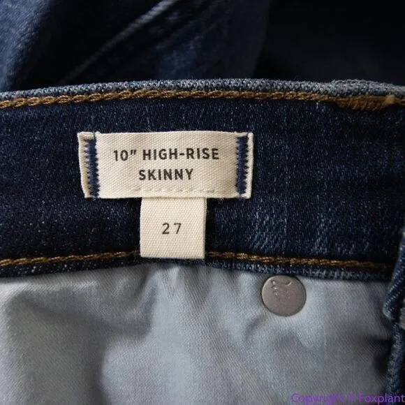 NEW Madewell 10" High-Rise Skinny Jeans in Marengo Wash: Instacozy Edition,‎ 27 - Image 11
