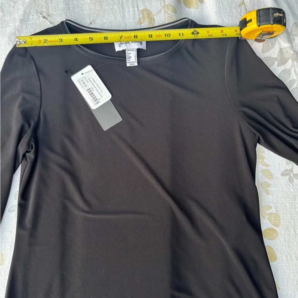 Joseph Ribkoff Black 3/4 top elegant,For casual and formal occasions 👠👢S-4 - Image 3