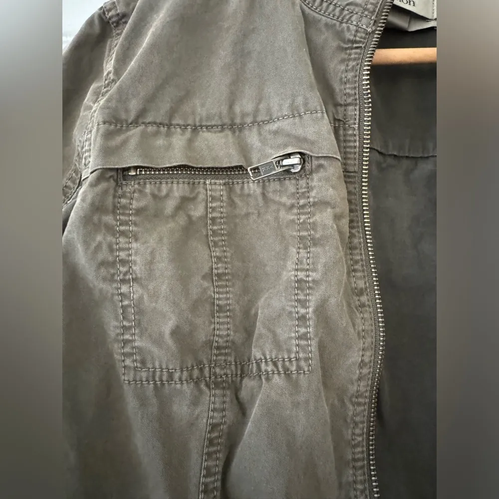 Caslon Lightweight Cargo Utility Jacket small - Image 3