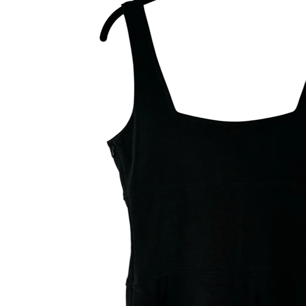 Vintage Cache Cocktail Party Dress 90s Y2K Black Studded Size 8 - Image 8