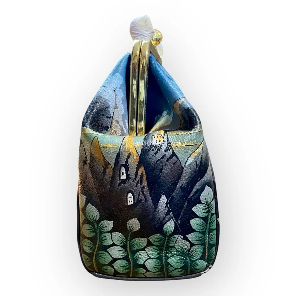 🌈 NWT Anuschka Genuine Leather Hand - Image 3