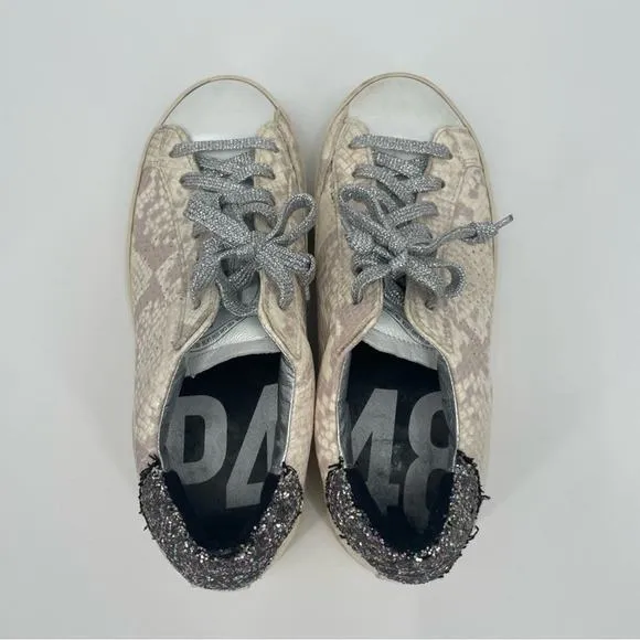 P448 John Sunset Low‎ Top Sneakers Size 7 Leather - Image 5