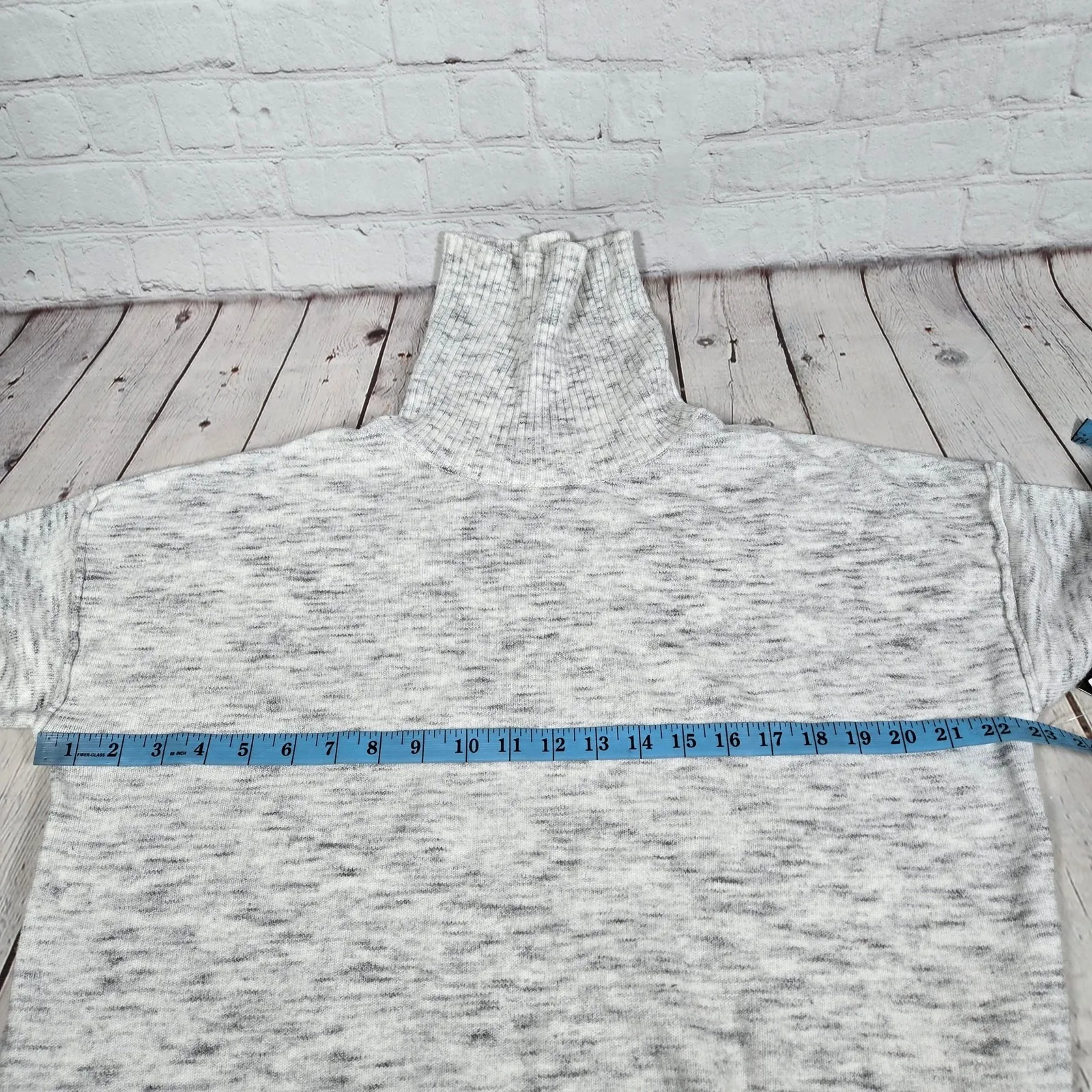 RD STYLE Ursula Heathered‎ Turtleneck Sweater 1X NWT - Image 7