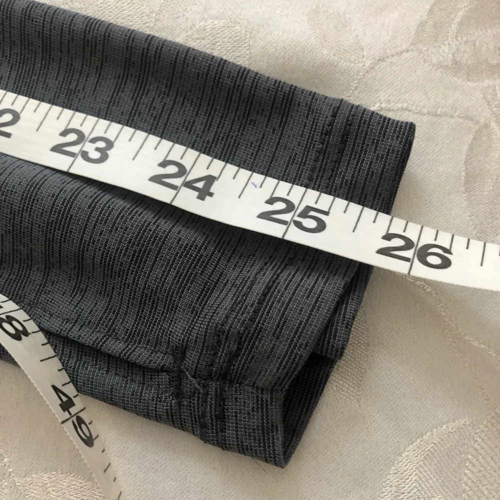 Apana Long Sleeve Strappy Back Top Gray M - Image 3