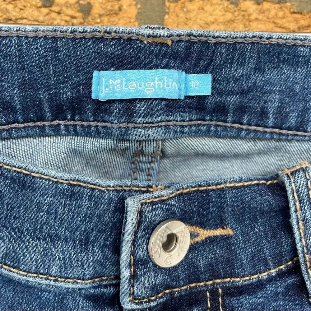 J.McLaughlin Stretch Denim Fit Jeans 10 - Image 2
