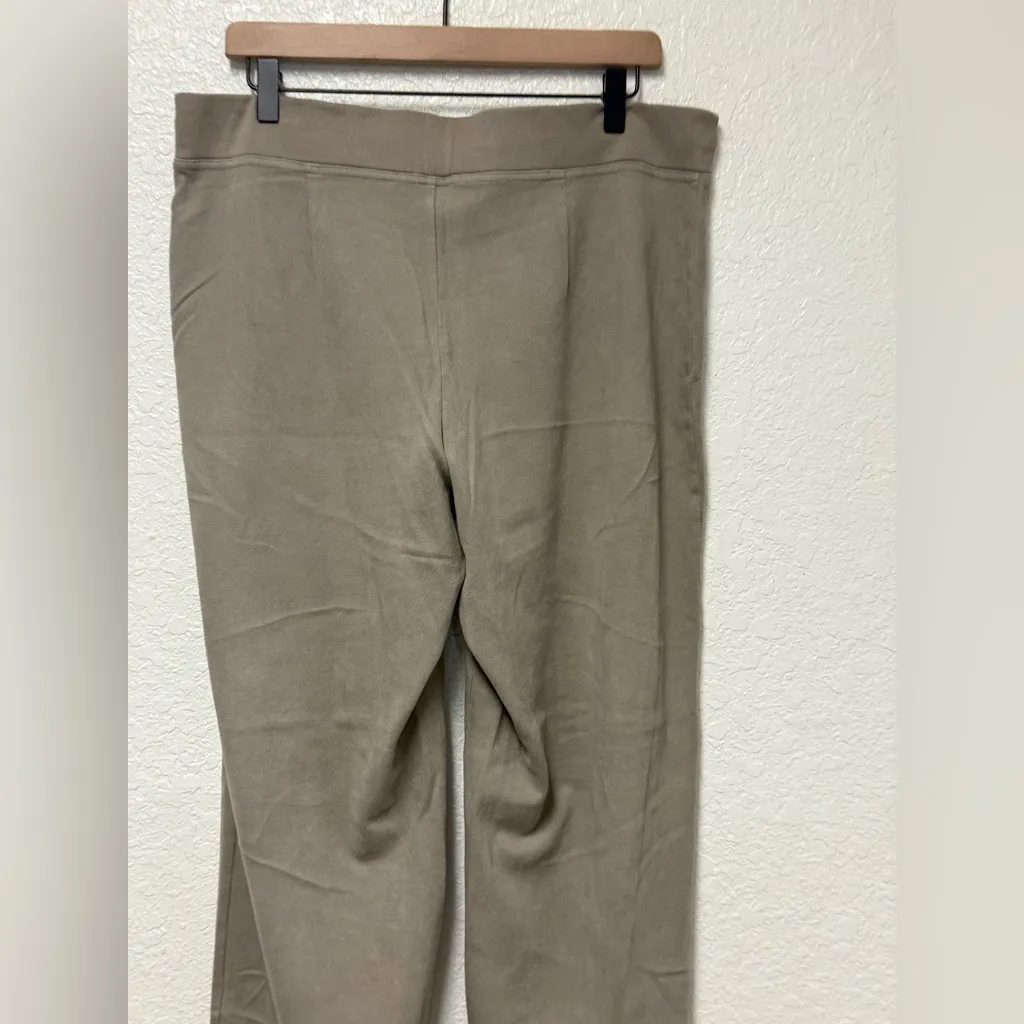 EILEEN FISHER Taupe Sweatpants Size Large - Image 9