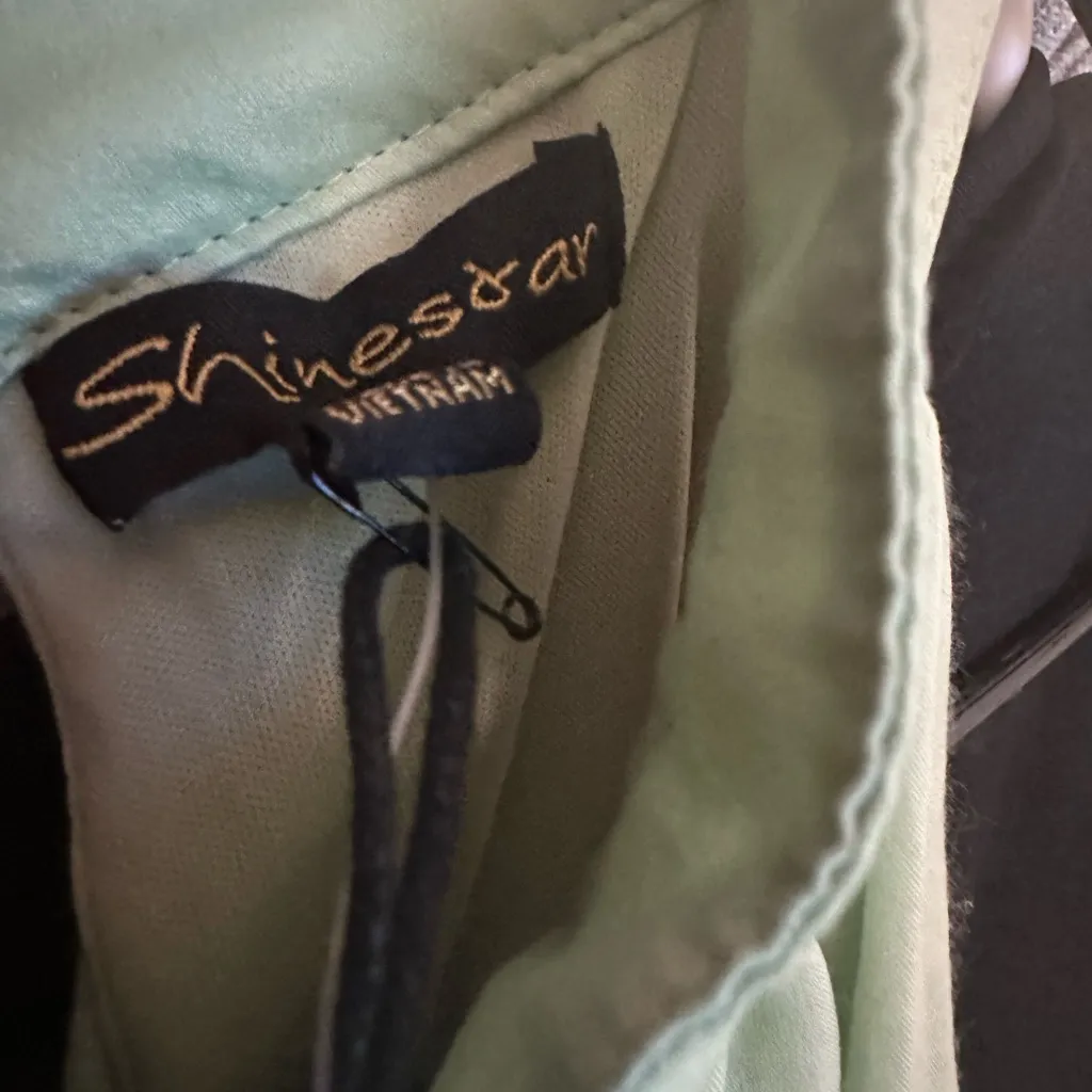 Shinestar Mint Green Dress - Image 5