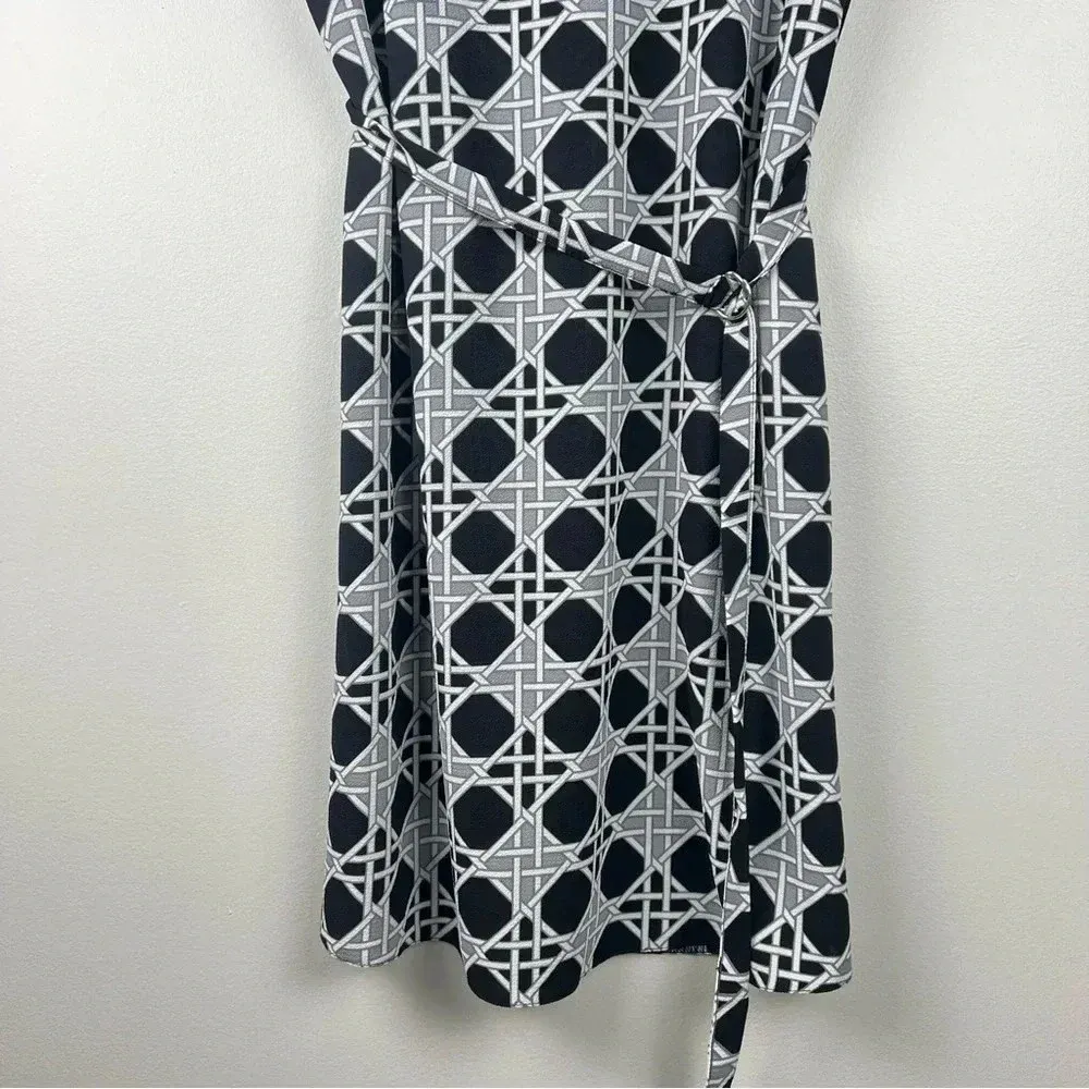 🎉 Beautiful‎ F&F Black and White Dress, Size 6 - Image 7