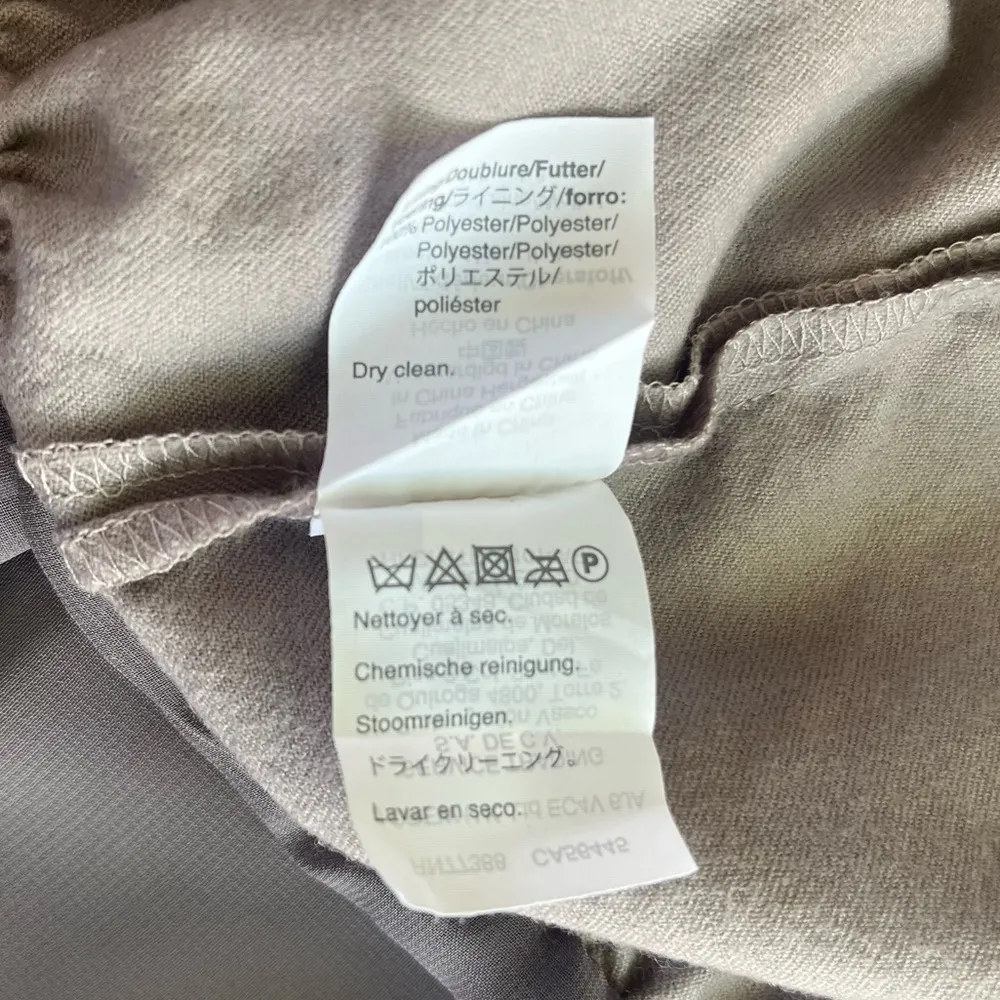 J Crew Wool Peplum Sleeveless Top Size 2 - Image 7