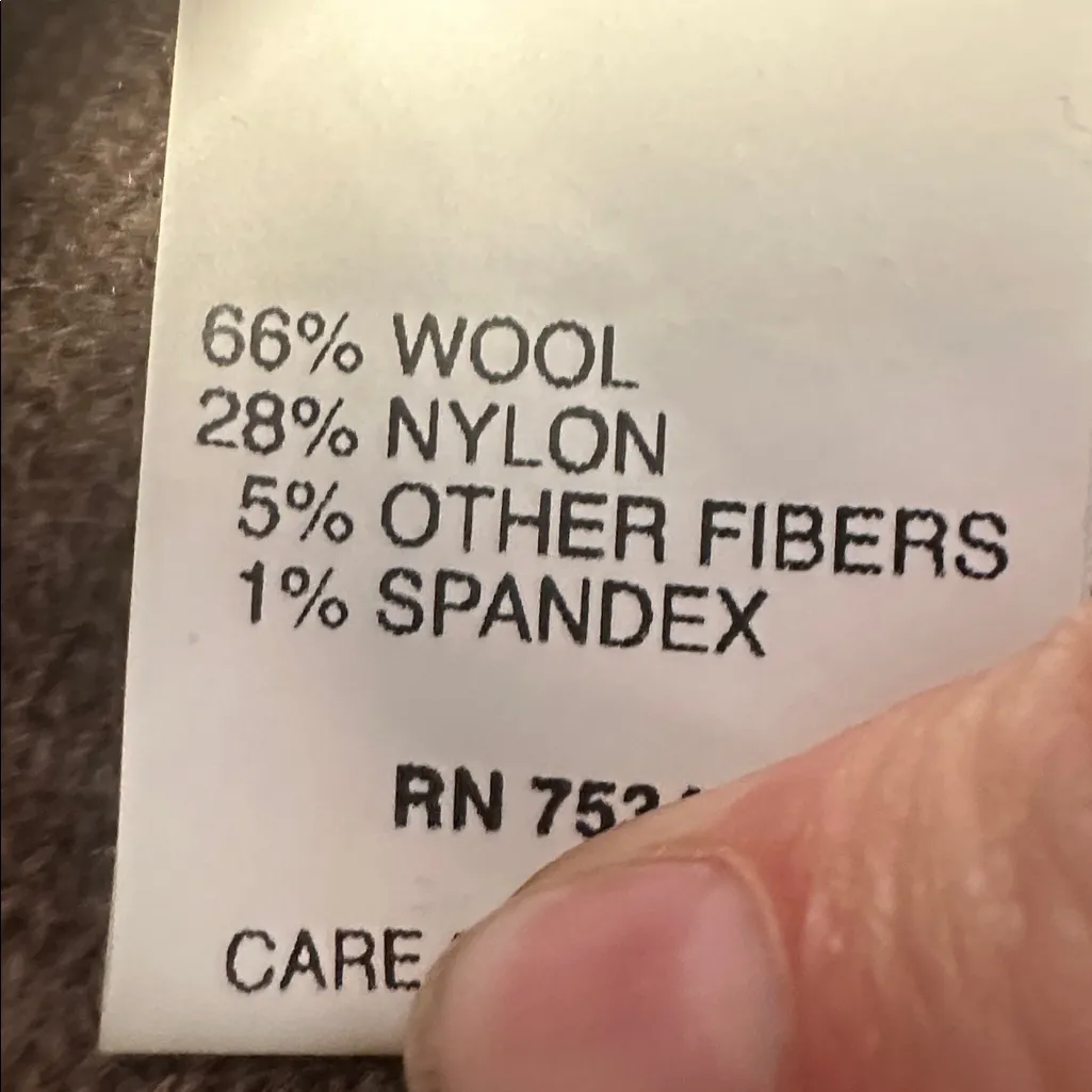 Beautiful Chiaramente Wool Blend Sweater Sz Medium Made in Italy Tan - Image 4