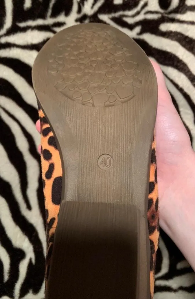 ZARA German Leopard Print Booties - Image 5