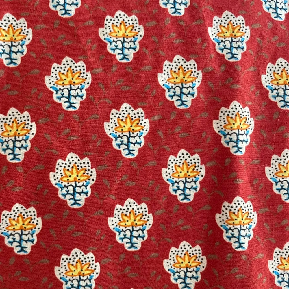 HUNTER BELL Addison Drop-Waist Mini Collared Shirt Dress in Autumn Bloom Size XS - Image 5