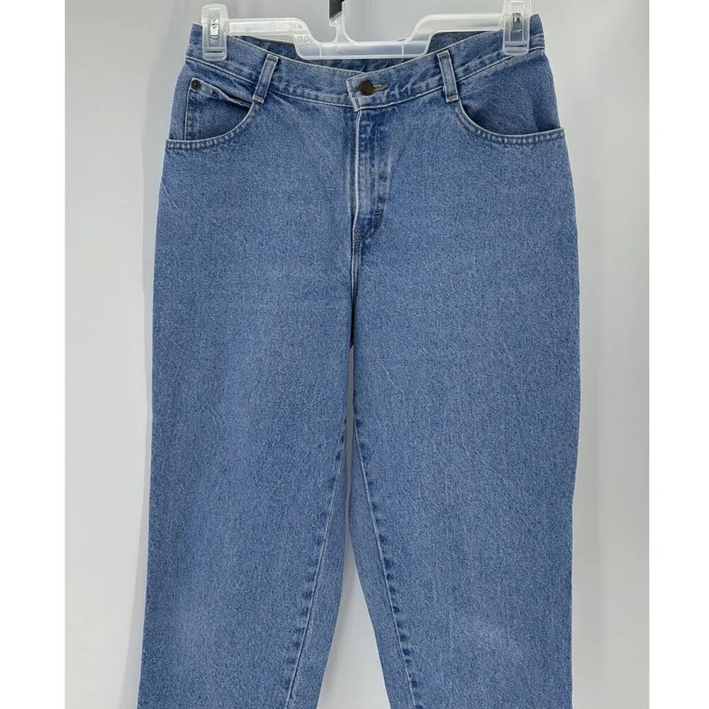 Vintage Gitano mom high waisted tapered leg light wash casual size 12 petite - Image 3