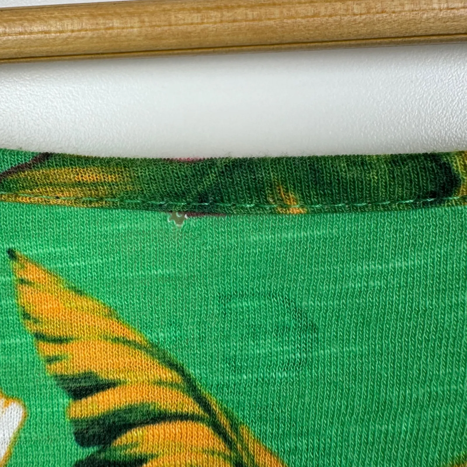 Cato Est‎ 1946 Floral Tropical Tee Size 22/24W Green Stretch Lightweight Resort - Image 6