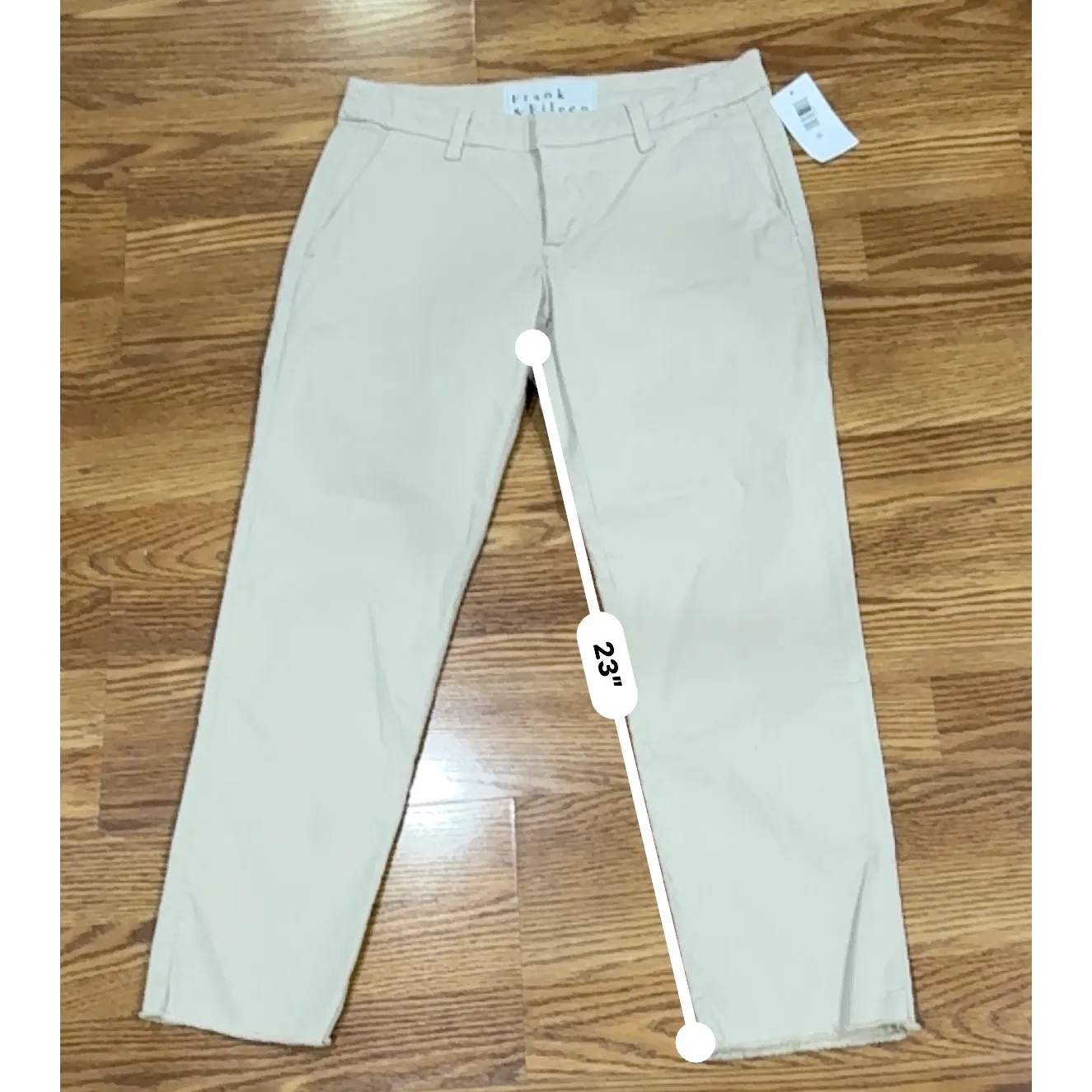 Frank & Eileen WICKLOW The Italian Chino Khaki size 2 - Image 4