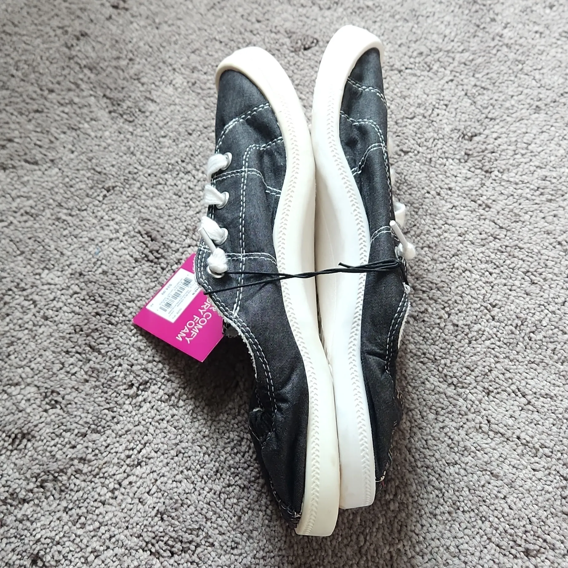 SO Redwood Black Denim Shoes SIZE 9.5 - Image 7