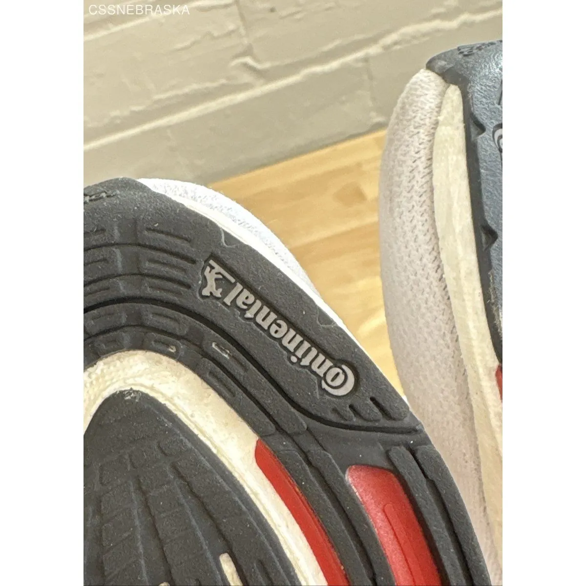 Adidas Red/White/Black adidas Nebraska Ultraboost 21 Shoes Womens - Size 6,5 - Image 7