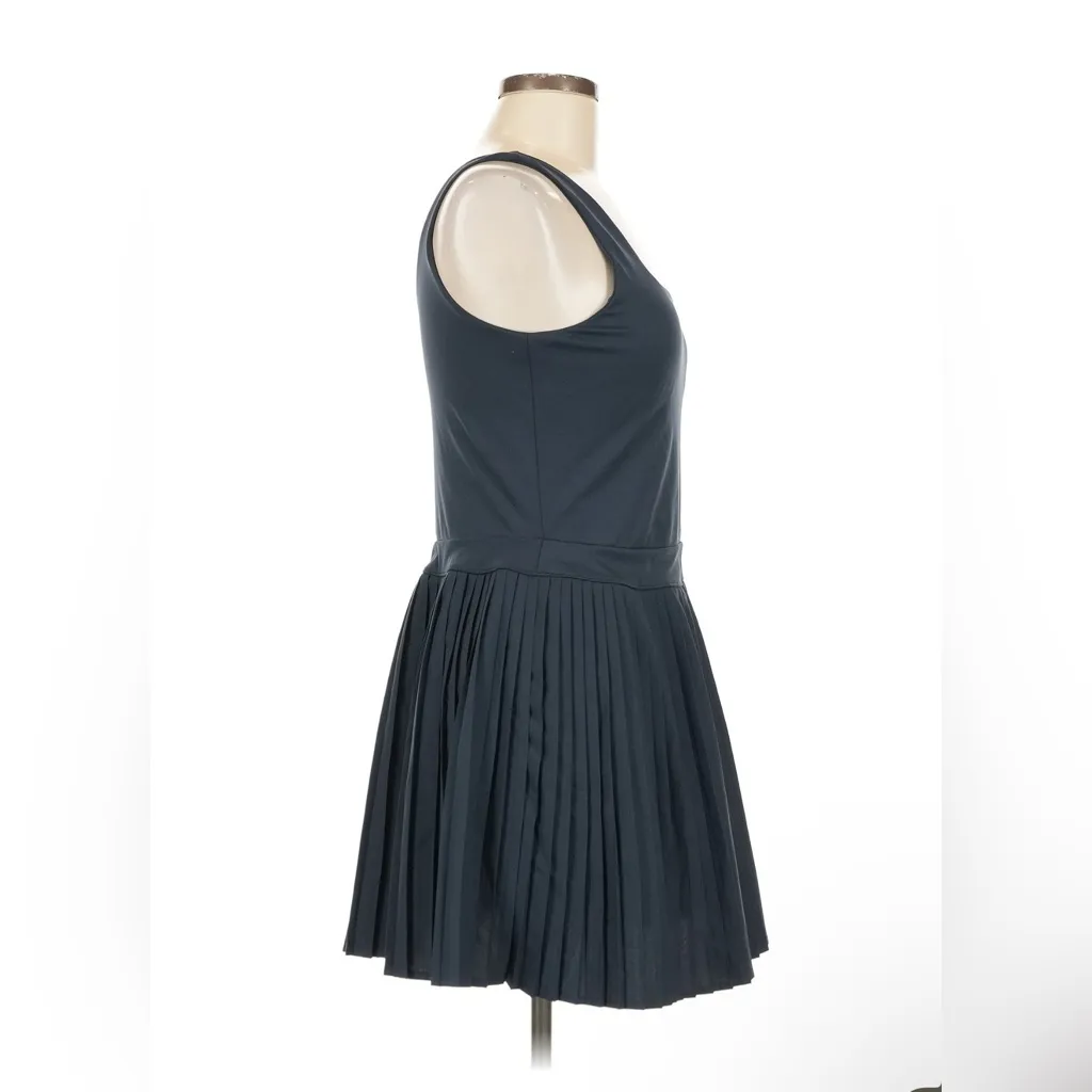 NWT All In Motion Black Pleated Athletic Dress size S. Built in bra - Image 2