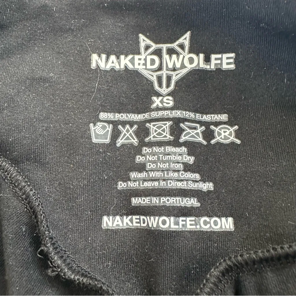 Naked Wolfe Ultra Flare Leggings Black, XS Black - Image 9