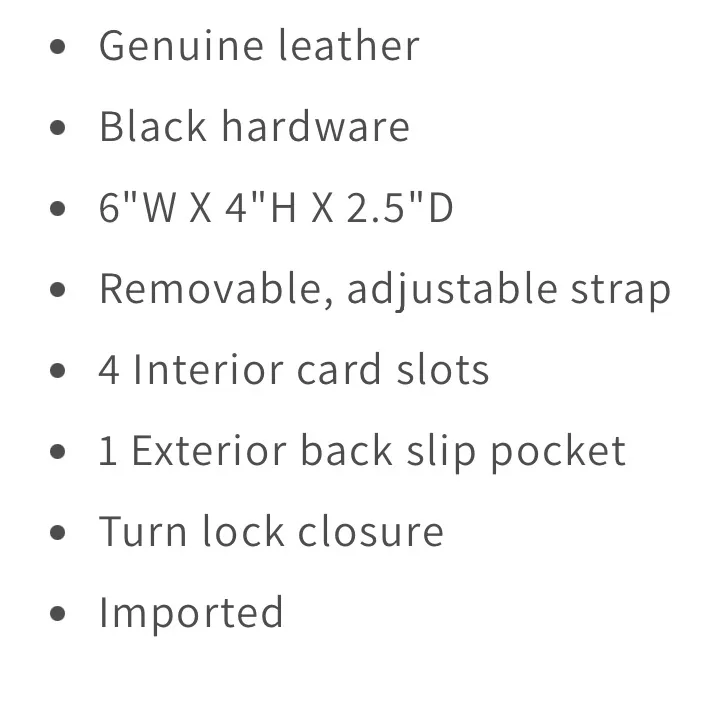 Rebecca Minkoff Love Too Black Leather Embossed Crossbody Handbag - Image 8