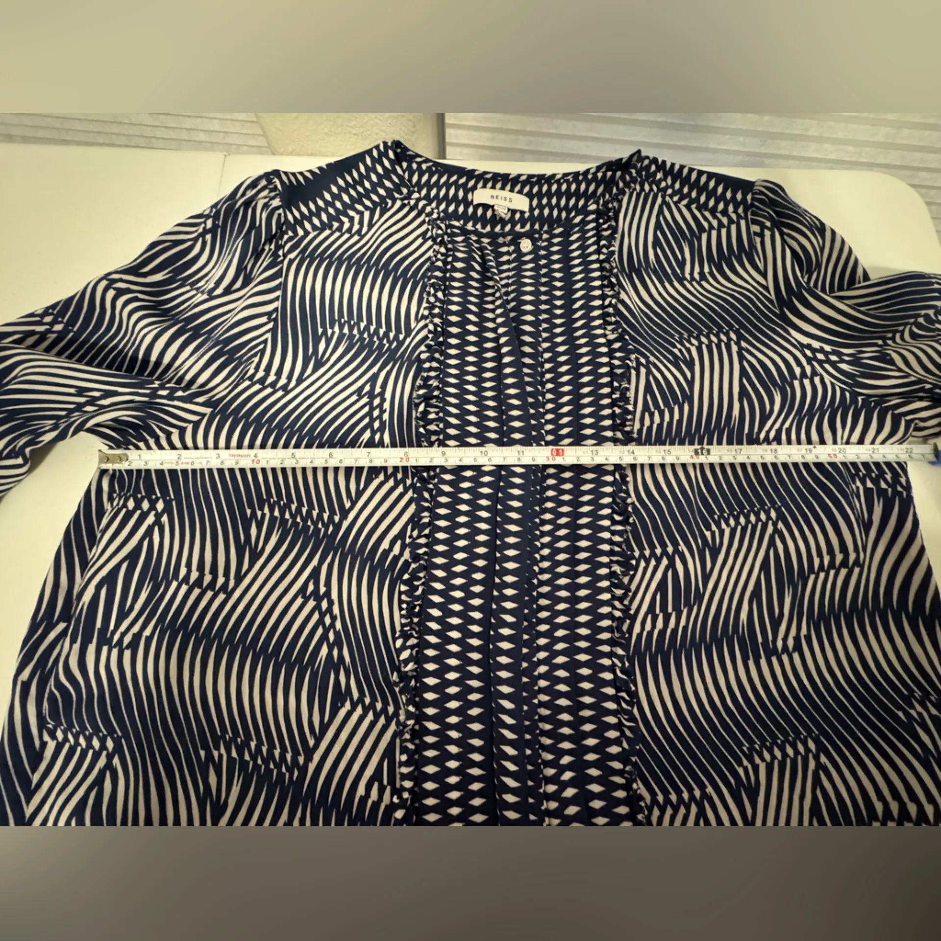 REISS Women’s Rebecca Blouse Size 10 - Image 4