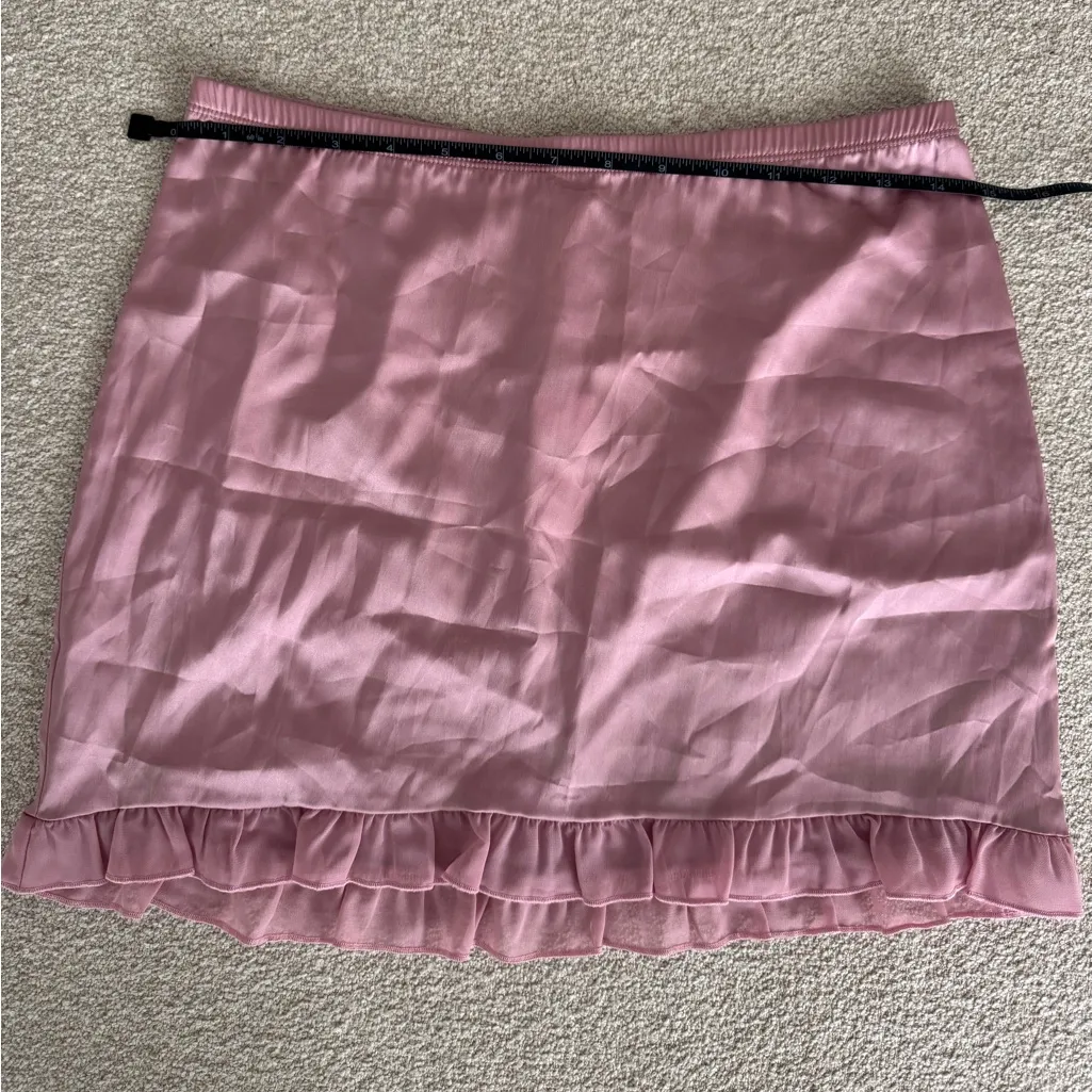 NWT Anthropologie Sheer Ruffle Mini Skirt | Women’s Casual Chic Skirt - Image 8