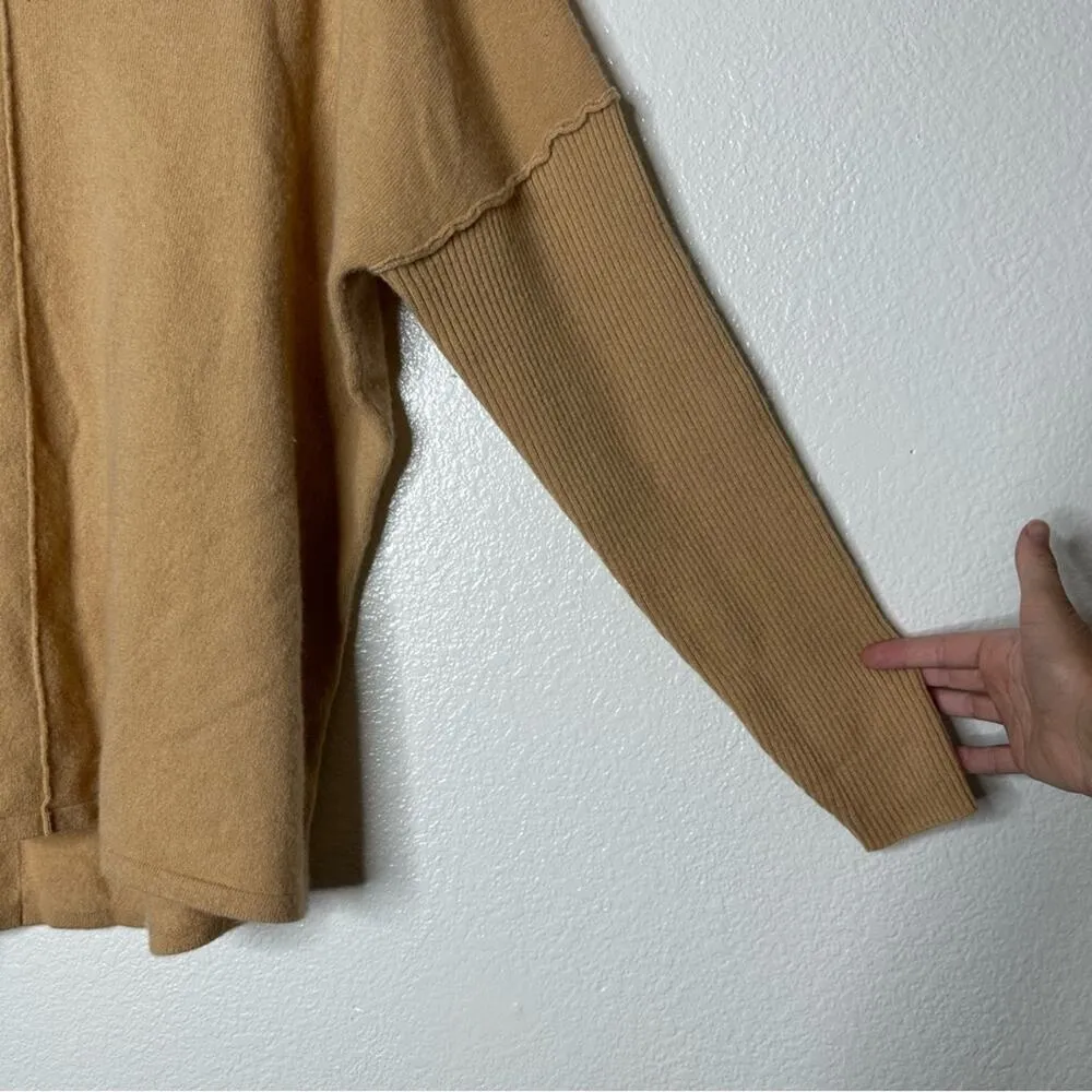 Soft Surroundings Etta 100% Cashmere V-Neck Ribbed Sleeve Sweater Medium - Image 6