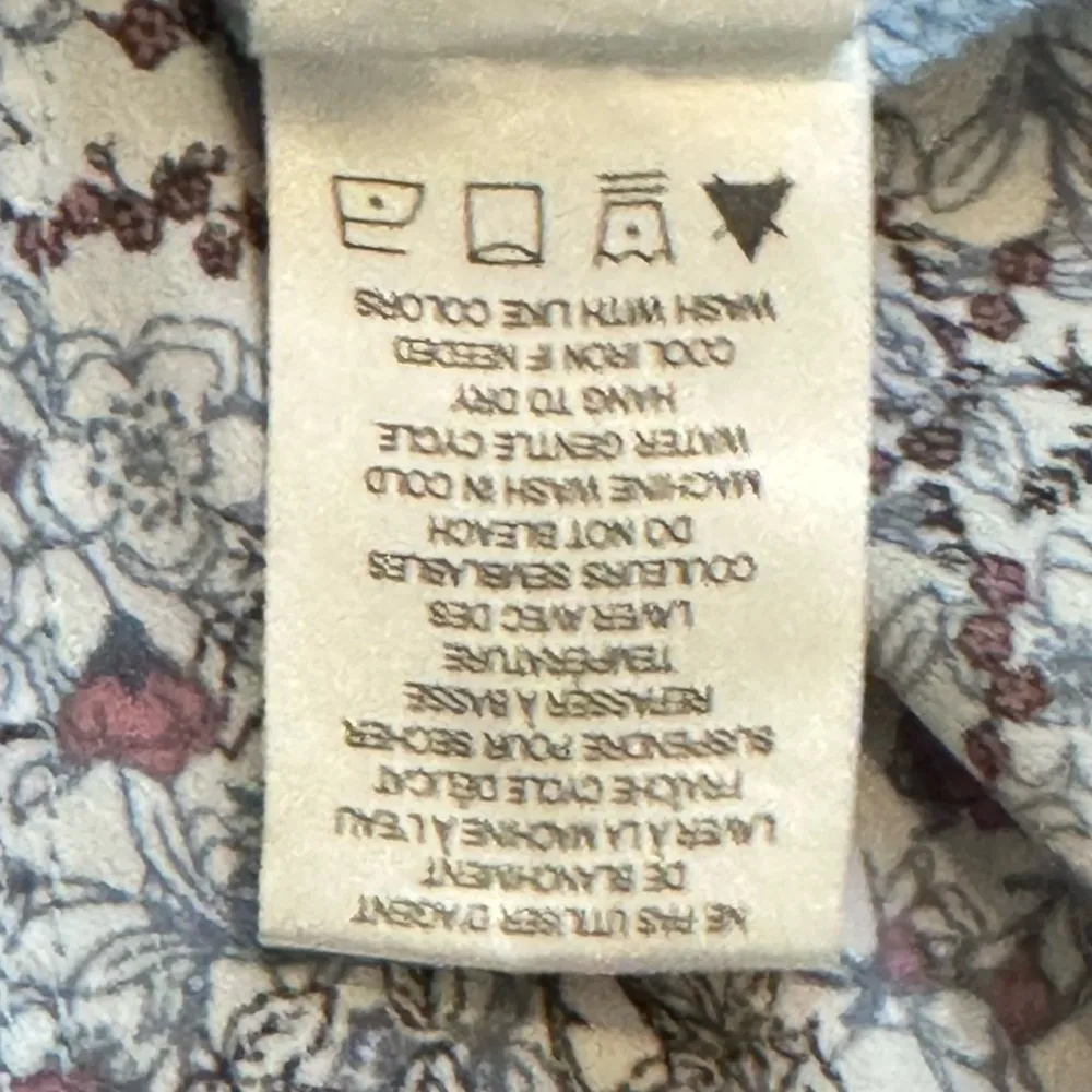 Fleur Bleue Bohemian Airy Floral Frenzy Blue Halter Festivalcore Coastal Vibes - Image 9