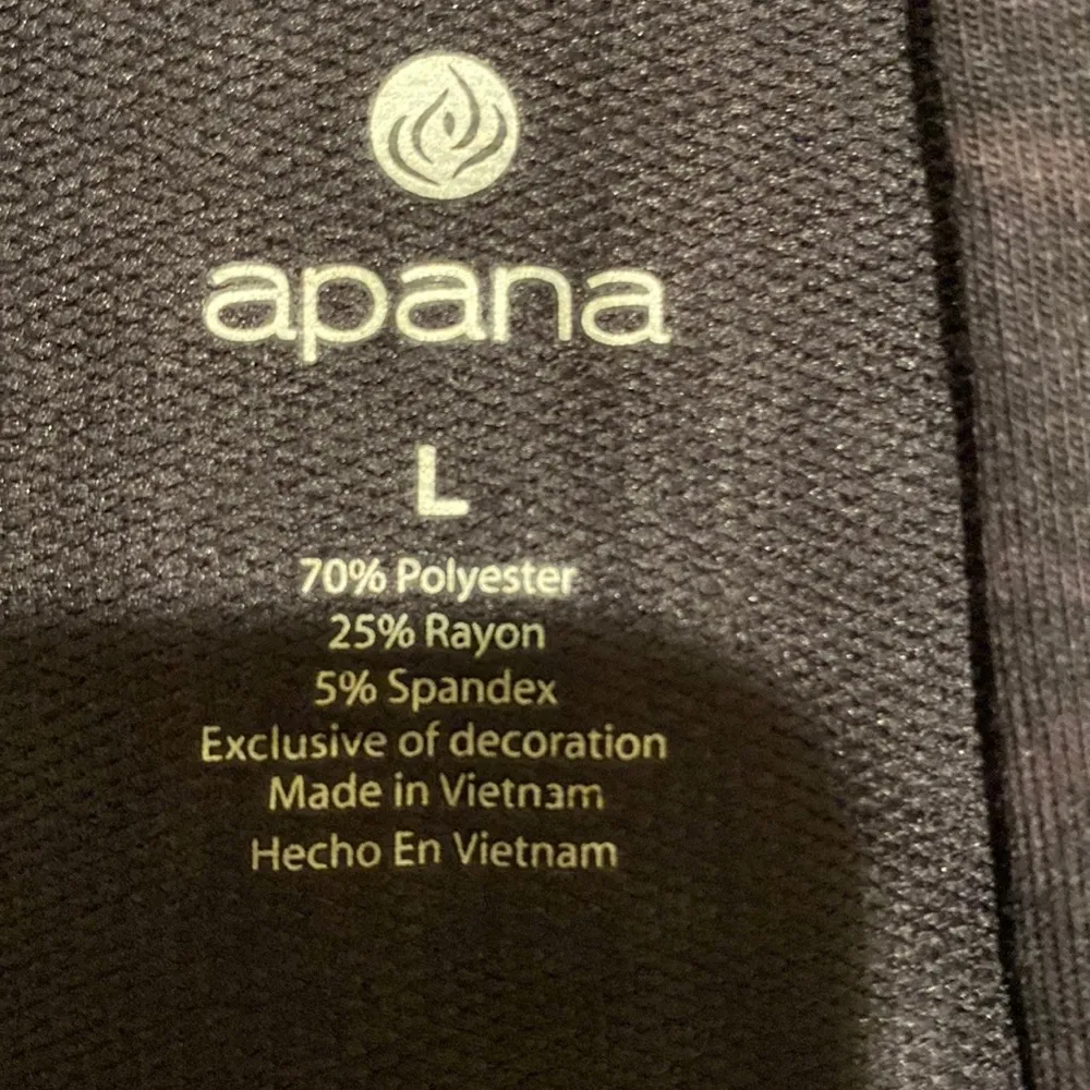 Apana Petrol Little Leo Animal Print Full Zip Active Hooded Jacket SIZE L - Image 6