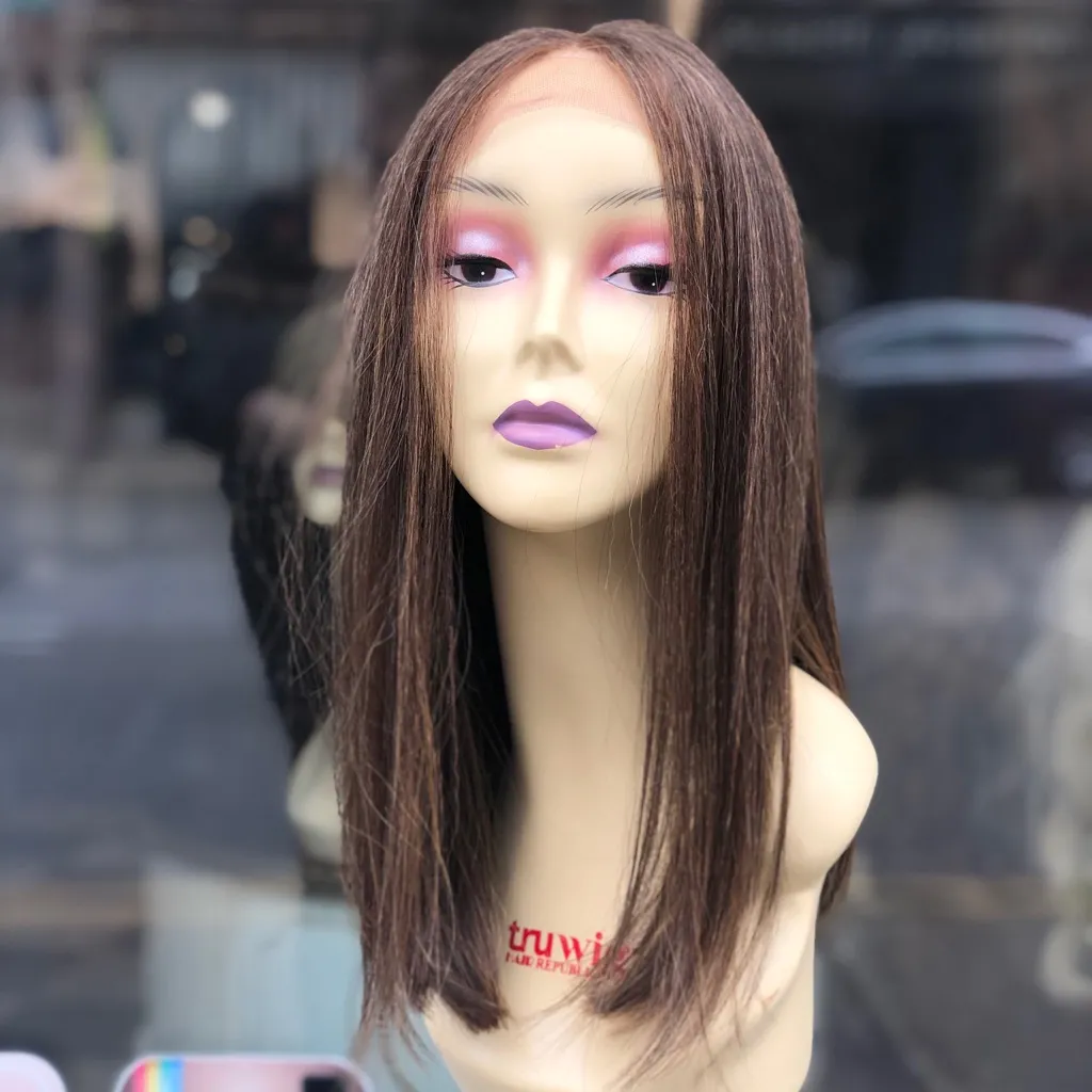 Brown Lacefront Wig pre - Image 8