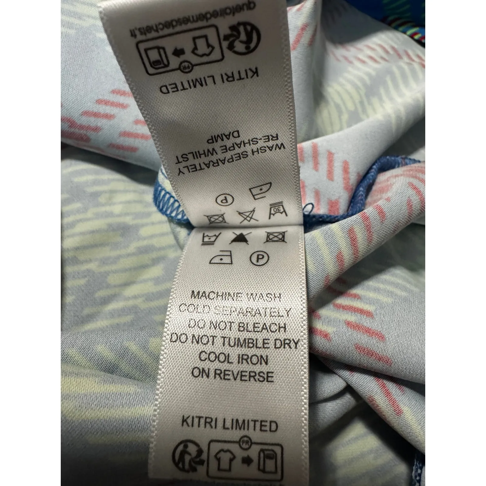 KITRI Lennox Blue Check Ruched Shirt Dress Size US 12 / UK 16 - Image 7