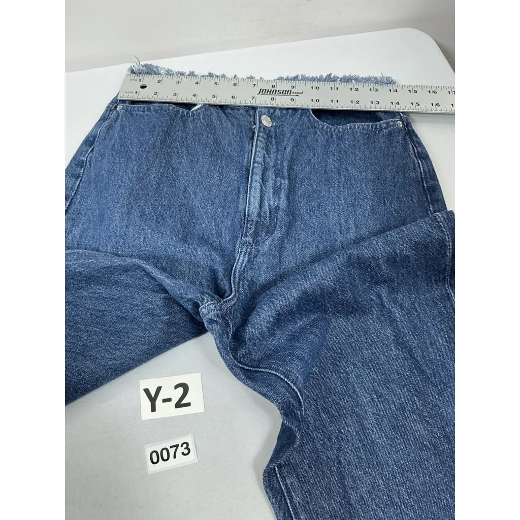 Womans Excellent Condition Weworewhat Frayed Blue Jeans Size 28 0073/Y-2 - Image 4
