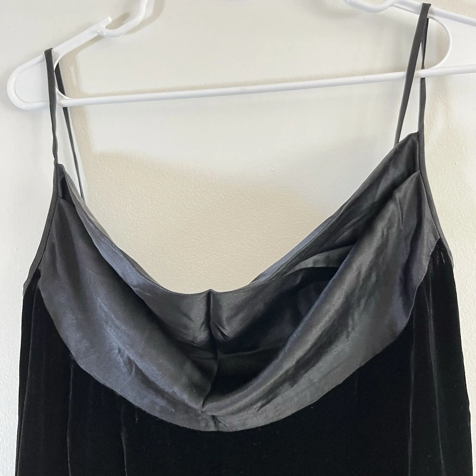 New VTG Black Formal Dress Elegant Wedding Evening Sexy SZ S Tom and Linda Platt - Image 3