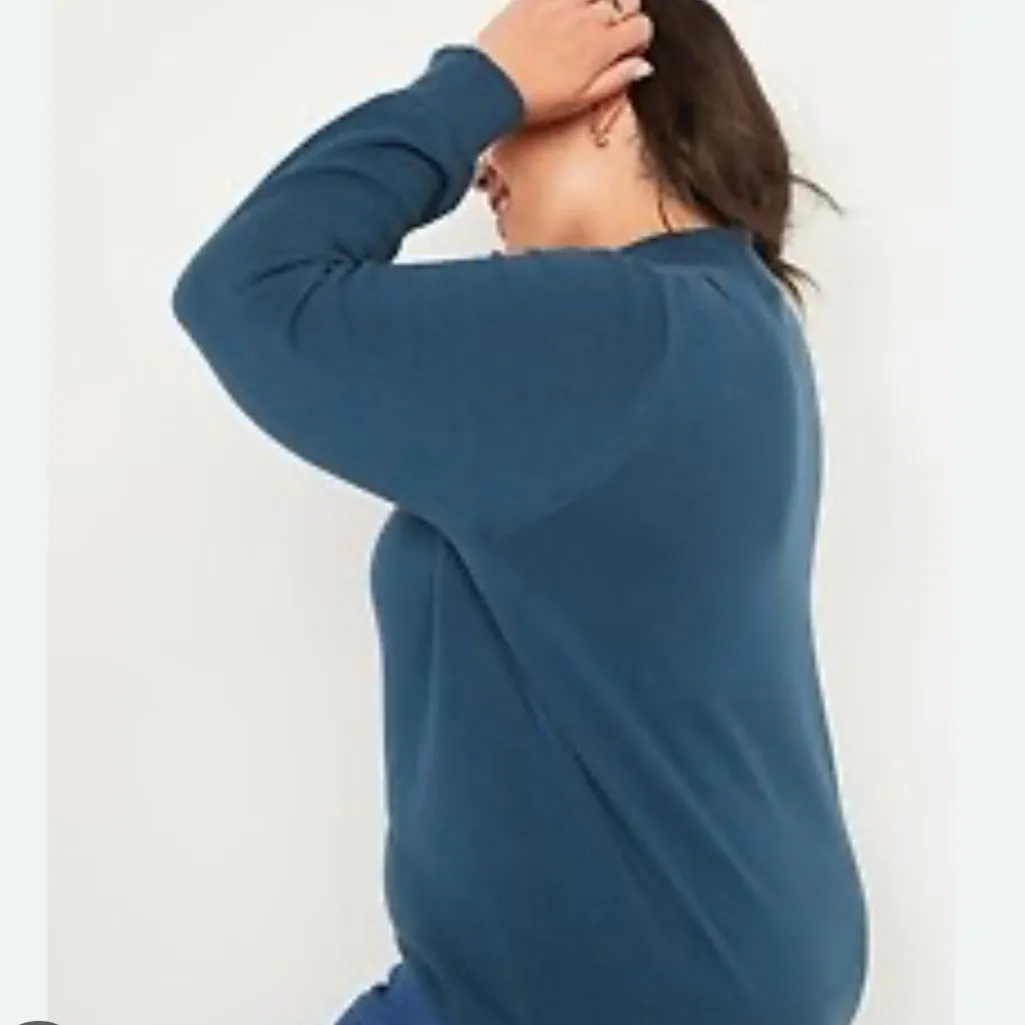 Old Navy  Women's Mock-Neck Pullover Sweater - Tidewater Blue - Image 2