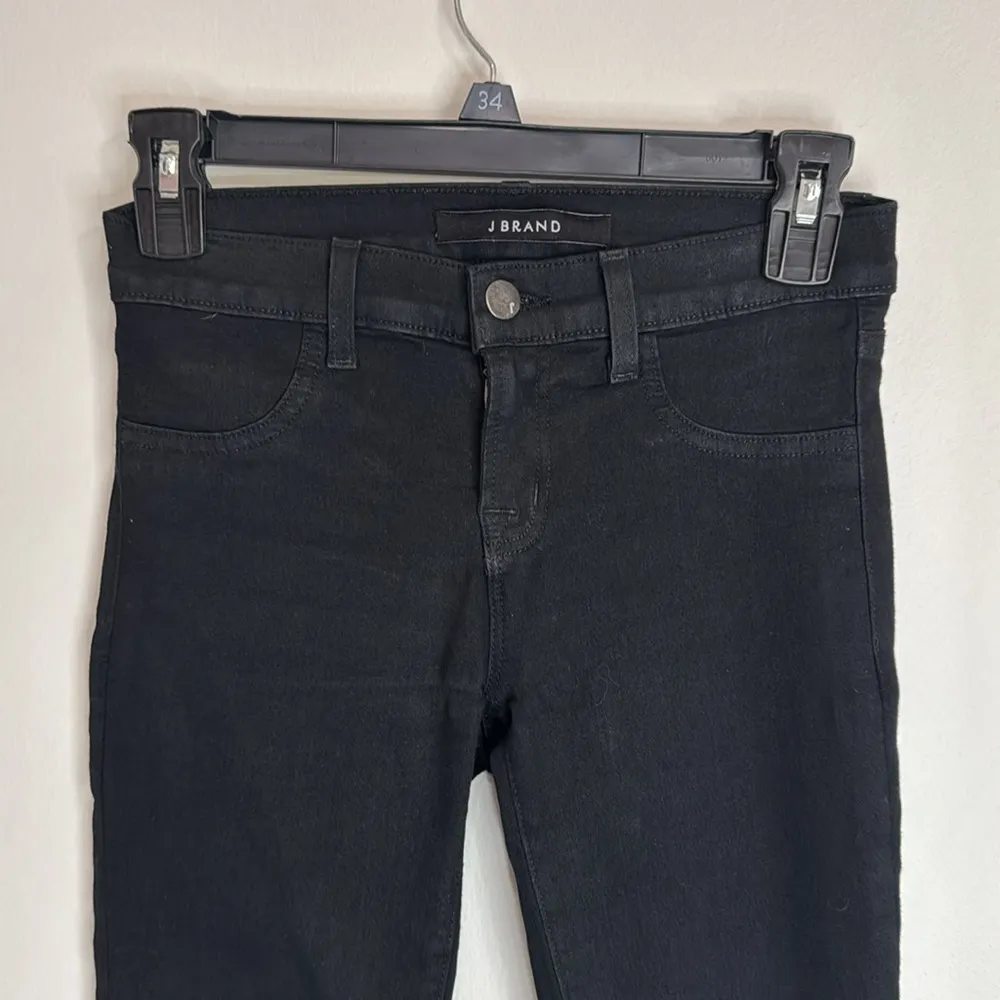 J Brand Black Super Skinny Jeans in Coat Steal Size 25 - Image 4