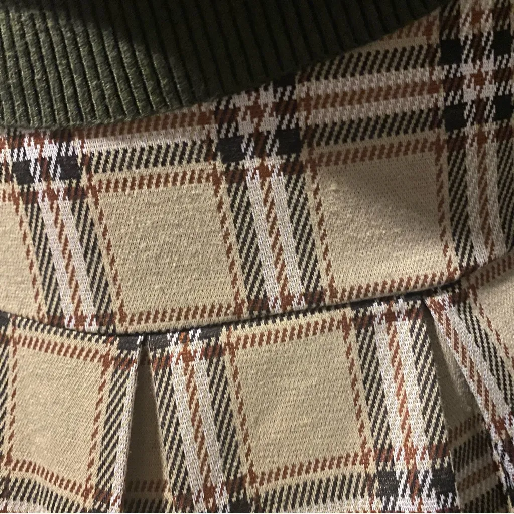 Derek Heart 90s vintage style whimsical dark academia plaid mini skirt - Image 6