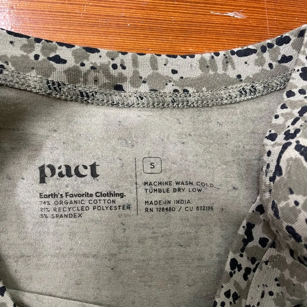 Pact Revival Organic Cotton Long Sleeve Sustainable Swing Dress - Image 11