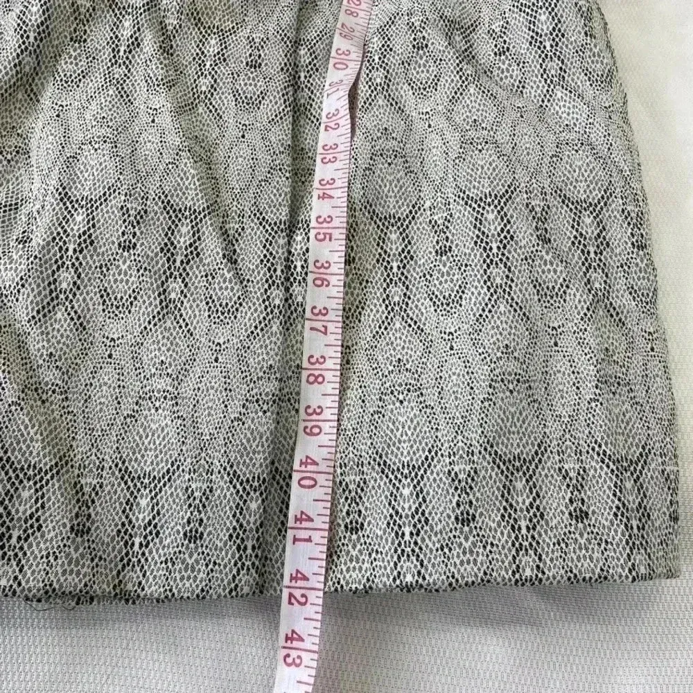 WAYF Marly Snake Print Coat Snake Jacquard Size L - Image 12