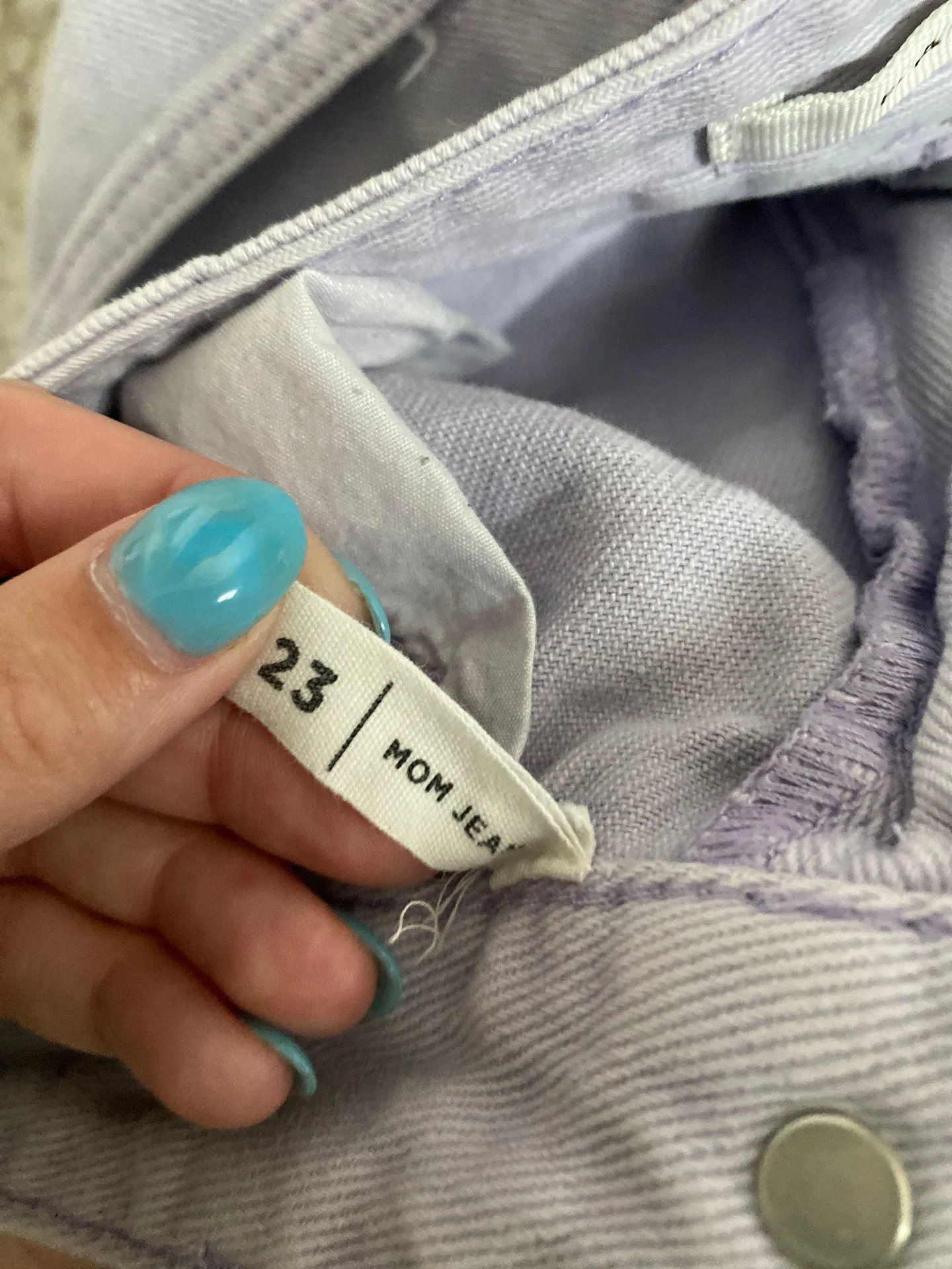 purple  mom jean - Image 3