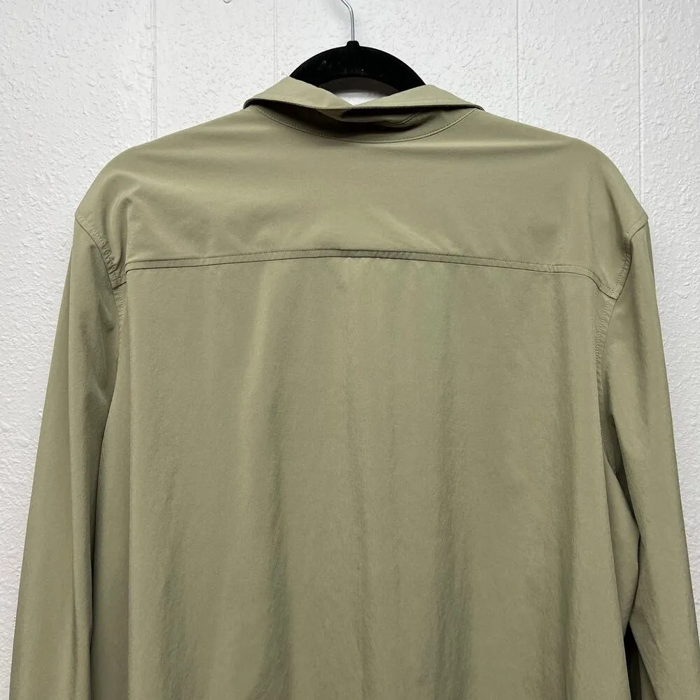 Eddie Bauer Button Front Womens Shirt 2XL Lightweight Outdoor Hiking Fishing - Image 7