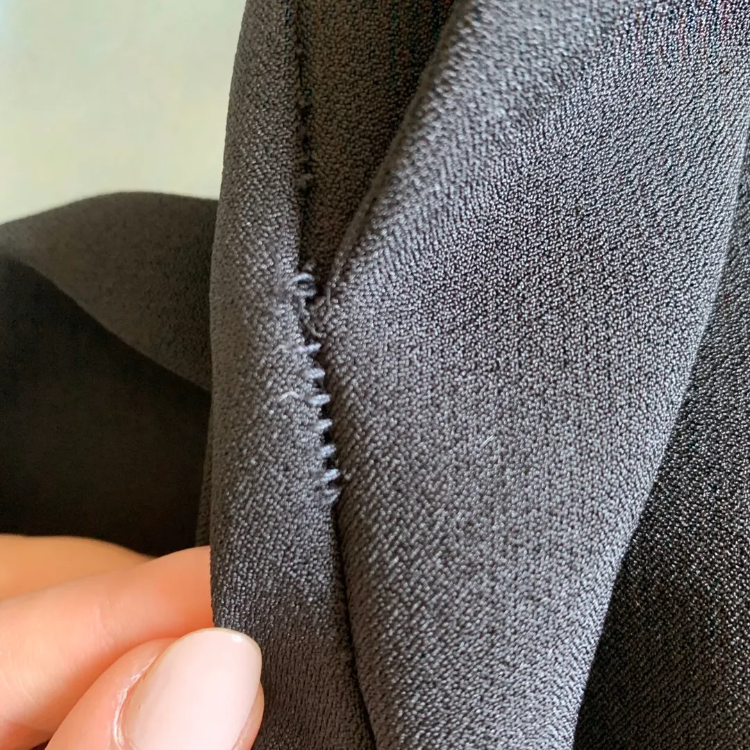 Choker Wide Leg Black Jumpsuit - Image 7