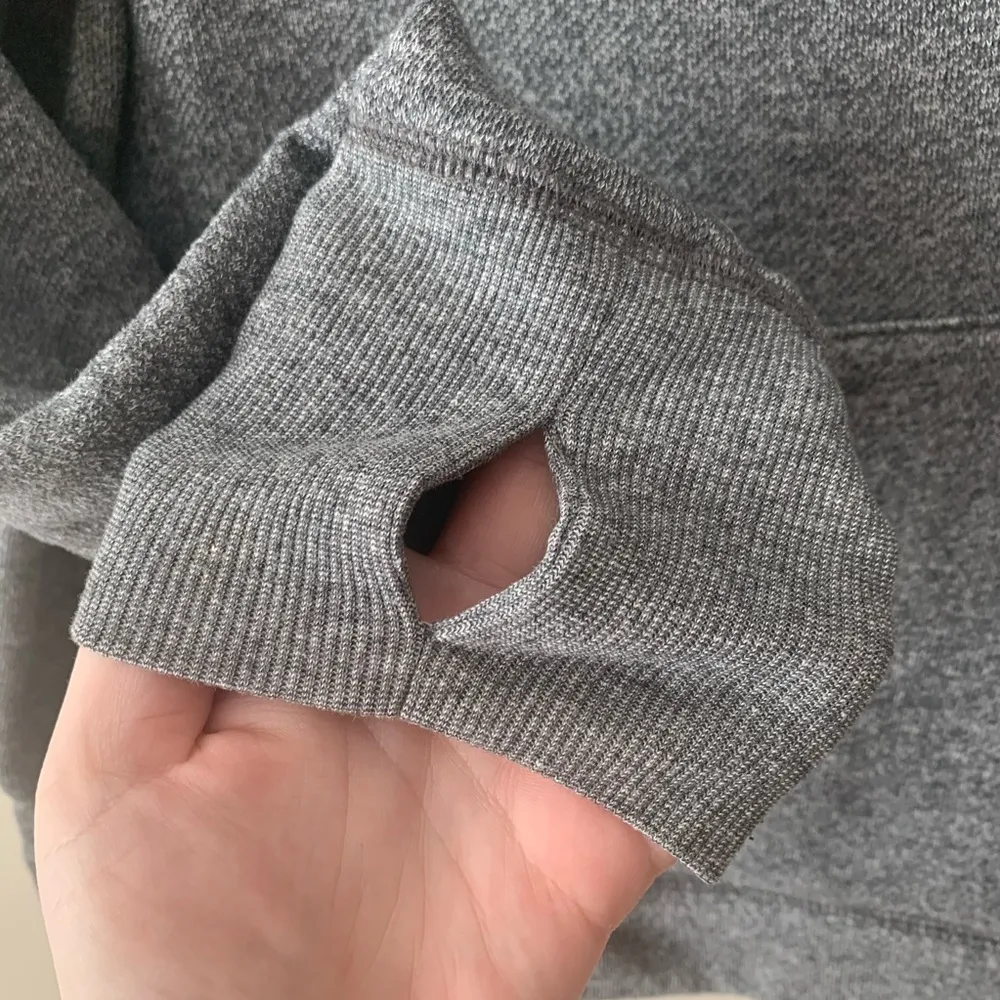 Marshalls Gray Cowl Neck Hoodie Size Large - Image 4