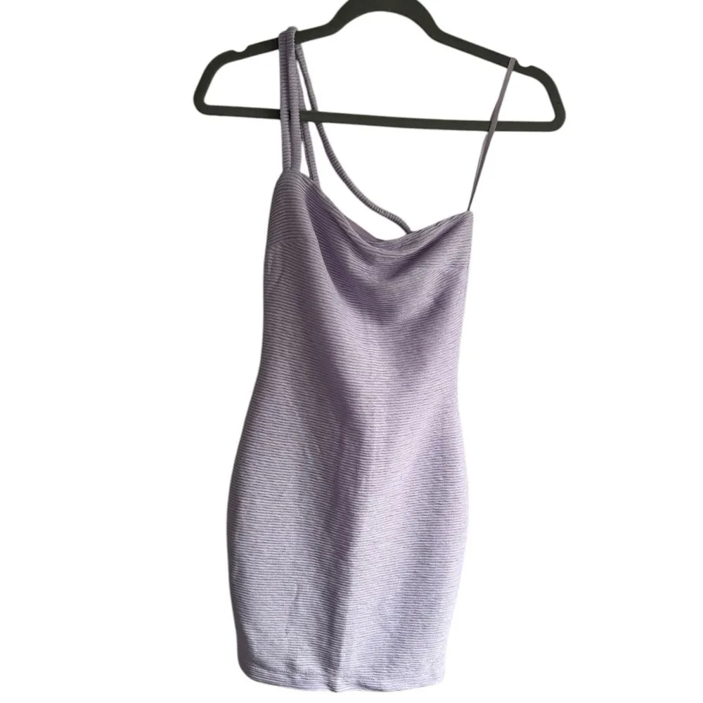 Rumer the Label Lilac Ribbed Penelope Mini XS Lavender‎ Dress Purple - Image 5