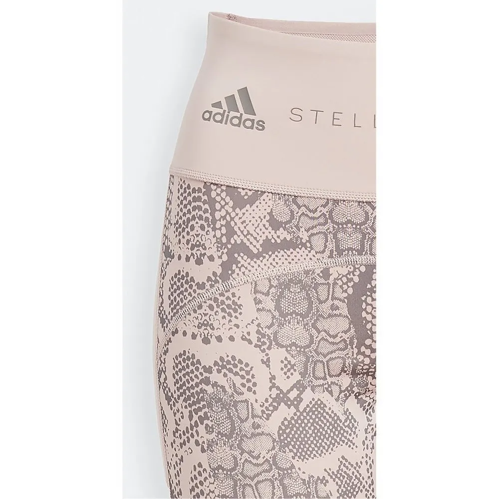 💕ADIDAS BY STELLA MCCARTNEY💕 Snake Print Leggings in Pink XS NWOT - Image 10