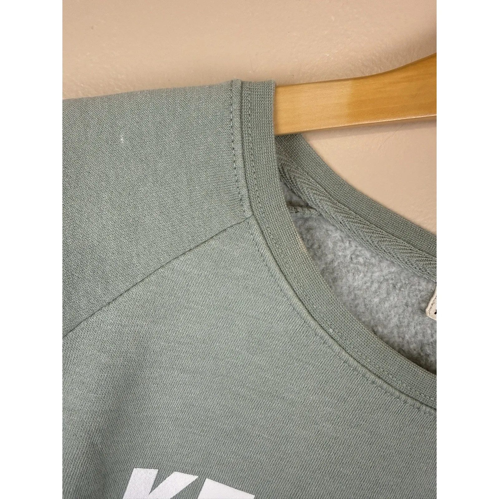 Red Bike Brand Rooster Y Fleece Pullover Sage Green Women’s Size M Size M - Image 4