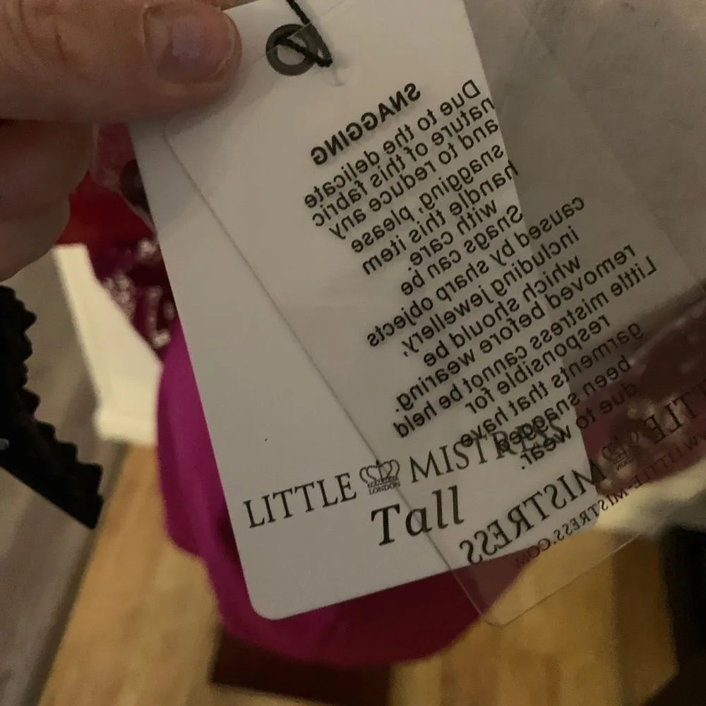 Little mistress size 8 tall fuchsia dress - Image 7